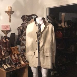 Preloved men large L.LBean khaki jacket